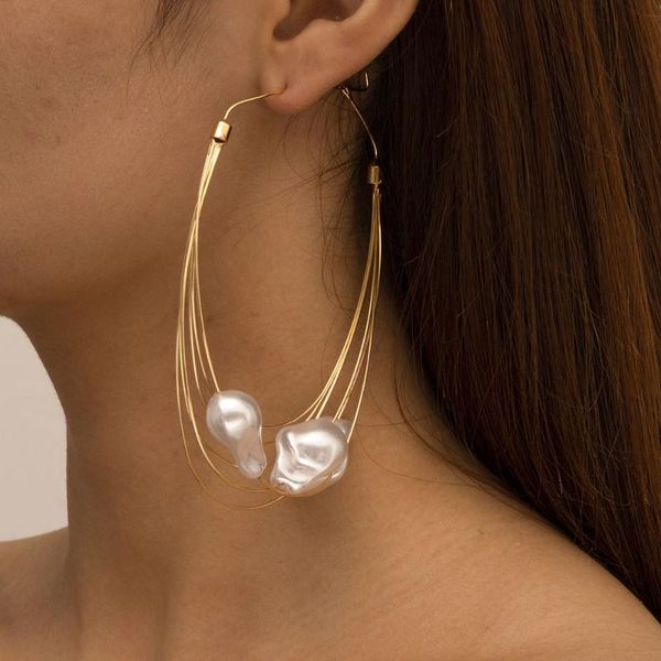 stud bohemia style earrings fashion temperament baroque long tassels imitation pearl the charm of women present gift, Golden;silver
stud bohemia style earrings fashion temperament baroque long tassels imitation pearl the charm of women present gift, Golden;silver