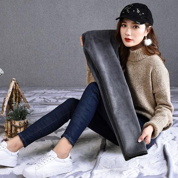 women's jeans wkoud plus velvet thick women winter warm high waist pencil pants korean skinny denim trousers p8697, Blue
women's jeans wkoud plus velvet thick women winter warm high waist pencil pants korean skinny denim trousers p8697, Blue