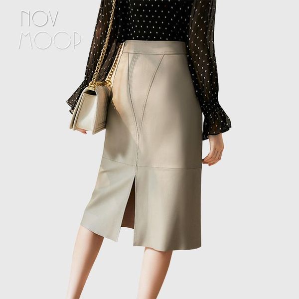 novmoop italy luxurious style ivory color sheepskin genuine leather reversible elegent women skirt lt3292 skirts, Black
novmoop italy luxurious style ivory color sheepskin genuine leather reversible elegent women skirt lt3292 skirts, Black