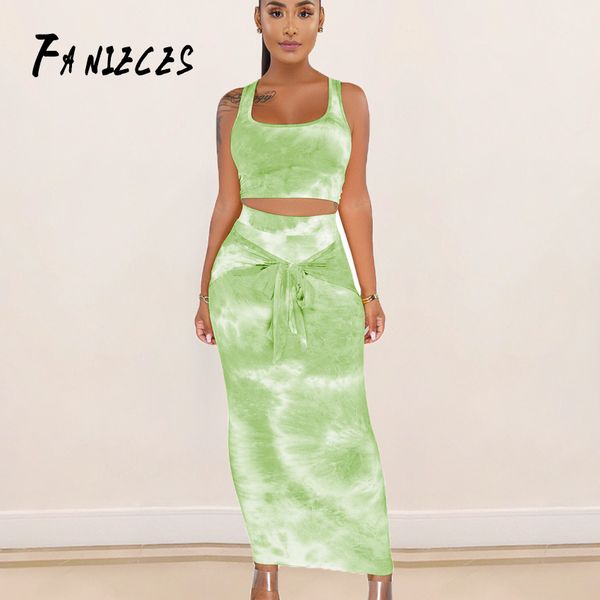 6 colors tie dyeing 2 two piece set women outfits crop and skirt bodycon matching s summer clothes 210520, White
6 colors tie dyeing 2 two piece set women outfits crop and skirt bodycon matching s summer clothes 210520, White