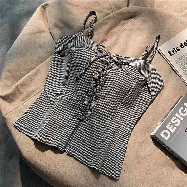 women's tanks & camis fashion elegant shoelace plaid short summer cropped sleeveless slim off shoulder back zip up black, White
women's tanks & camis fashion elegant shoelace plaid short summer cropped sleeveless slim off shoulder back zip up black, White