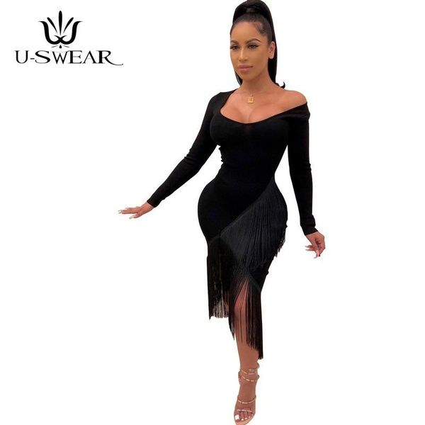 casual dresses v-neck solid color long sleeve tassel fleece dress spring summer women clothes bodycon party vestidos verano, Black;gray
casual dresses v-neck solid color long sleeve tassel fleece dress spring summer women clothes bodycon party vestidos verano, Black;gray