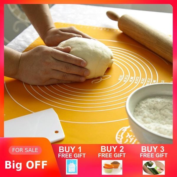 rolling pins & pastry boards reusable silicone baking mat eco-friendly for dough pad large non-stick oven patisserie accessories tools
rolling pins & pastry boards reusable silicone baking mat eco-friendly for dough pad large non-stick oven patisserie accessories tools