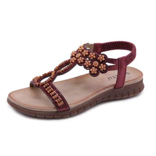 sandals 2021 summer women's non-slip fashion rhinestone beads ladies bohemia female casual beach shoes zy945, Black
sandals 2021 summer women's non-slip fashion rhinestone beads ladies bohemia female casual beach shoes zy945, Black