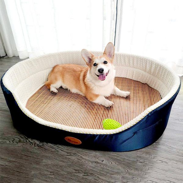 kennels & pens dog bed warm soft washable plush pet kennel deep sleep house mats sofa for basket cat with summer mat
kennels & pens dog bed warm soft washable plush pet kennel deep sleep house mats sofa for basket cat with summer mat