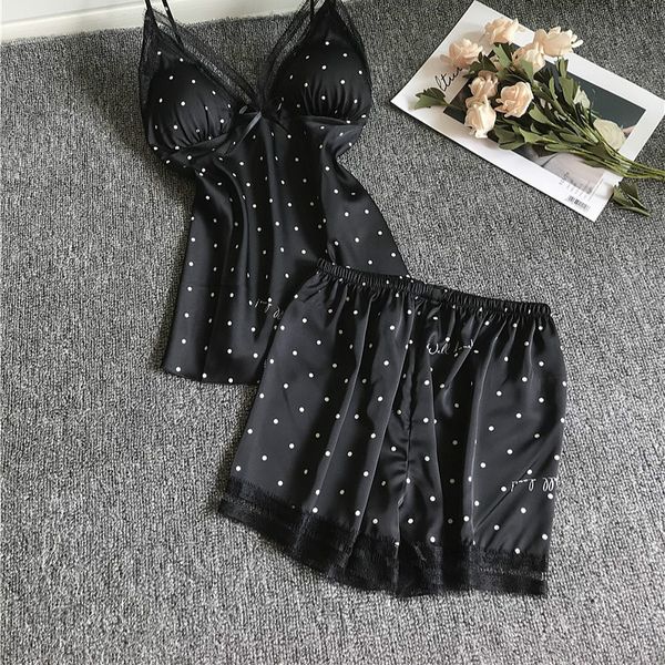 2021qweek lace pajamas for woman satin pijama mujer lounge wear women silk pyjamas sleepwear pjs set nightwear, Black;red
2021qweek lace pajamas for woman satin pijama mujer lounge wear women silk pyjamas sleepwear pjs set nightwear, Black;red