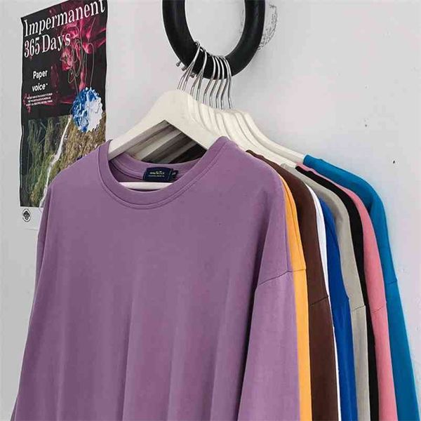privathinker 10 solid color women long sleeve t shirts korean women's tees oversized woman casual t-shirt 210623, White
privathinker 10 solid color women long sleeve t shirts korean women's tees oversized woman casual t-shirt 210623, White