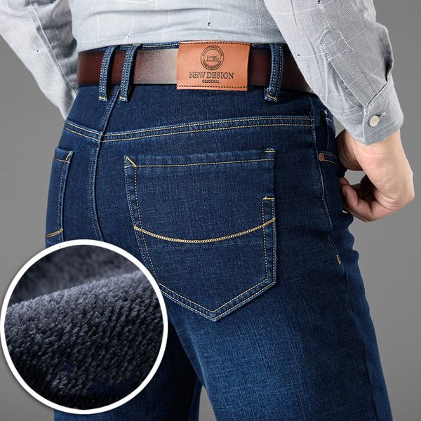 jean shan bao fit straight-line winter brem pants fine classic business youth clothes high fleece cotton denim jeans, Blue
jean shan bao fit straight-line winter brem pants fine classic business youth clothes high fleece cotton denim jeans, Blue