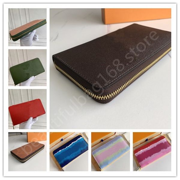 luxury designer wallet single zipper pocket genuine leather long wallets women id card holder with box, Red;black
luxury designer wallet single zipper pocket genuine leather long wallets women id card holder with box, Red;black