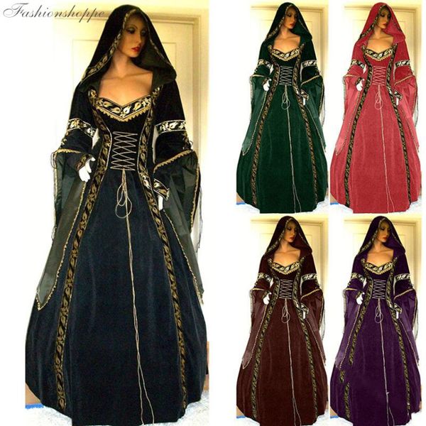 casual dresses women medieval maxi gowns boho peasant wench victorian dress vintage long sleeve renaissance clothing, Black;gray
casual dresses women medieval maxi gowns boho peasant wench victorian dress vintage long sleeve renaissance clothing, Black;gray