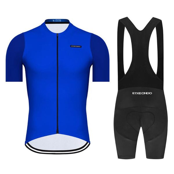 etxeondo men's pro team short jersey pants sets bike sleeve suits cycling summer breathable quick dry male shirts sport clothes racing, Black;blue
etxeondo men's pro team short jersey pants sets bike sleeve suits cycling summer breathable quick dry male shirts sport clothes racing, Black;blue