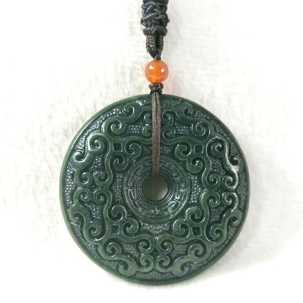 natural hetian jade pendant double sided decorative pattern jade jewelery lucky auspicious amulet fine jewelery, Silver
natural hetian jade pendant double sided decorative pattern jade jewelery lucky auspicious amulet fine jewelery, Silver