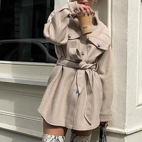 women's trench coats woman ladies winter fashion solid color long sleeve retro waistband button pockets coat cardigan ropa de mujer, Tan;black
women's trench coats woman ladies winter fashion solid color long sleeve retro waistband button pockets coat cardigan ropa de mujer, Tan;black