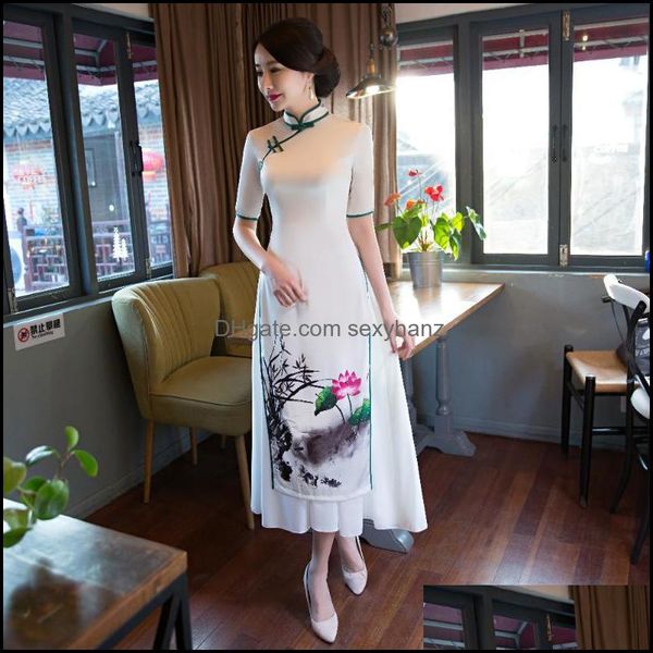 ethnic clothing apparel shanghai story vietnam aodai chinese traditional china dress qipao long cheongsam modern drop delivery 2021 kvjql, Red
ethnic clothing apparel shanghai story vietnam aodai chinese traditional china dress qipao long cheongsam modern drop delivery 2021 kvjql, Red