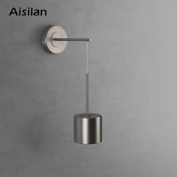 wall lamp aisilan luxury lights brushed lamps nickel 5w sconce bedroom study led fixture
wall lamp aisilan luxury lights brushed lamps nickel 5w sconce bedroom study led fixture