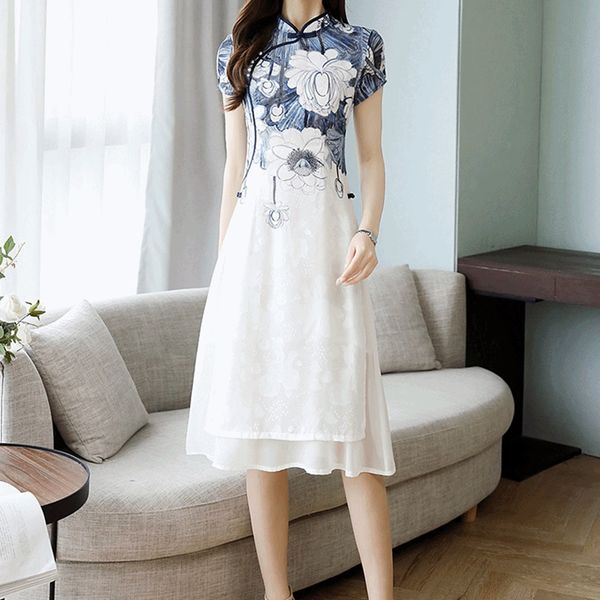 new arrival summer aodai vietnam traditional dress cheongsam dress chinese style qipao vietnam clothing ao dai dress 10458, Red
new arrival summer aodai vietnam traditional dress cheongsam dress chinese style qipao vietnam clothing ao dai dress 10458, Red
