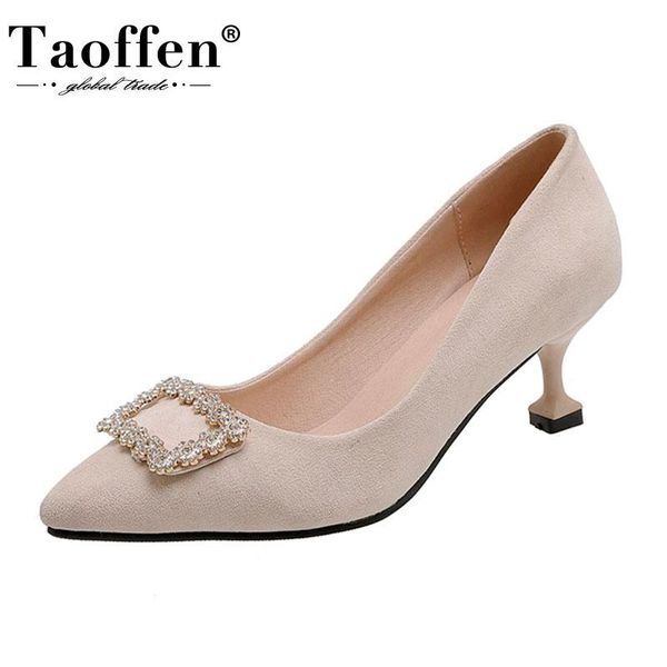 dress shoes taoffen women fashion pumps modern pointed toe ladies' beauty crystals thin heels footwear size 31-43, Black
dress shoes taoffen women fashion pumps modern pointed toe ladies' beauty crystals thin heels footwear size 31-43, Black
