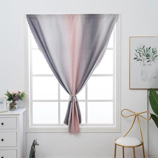 curtain & drapes punching blackout living room bedroom window wall door shading