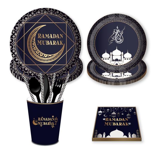 disposable dinnerware eid mubarak muslim tableware sets happy ramadan dinner desserts plates traditional festival party decorations
disposable dinnerware eid mubarak muslim tableware sets happy ramadan dinner desserts plates traditional festival party decorations