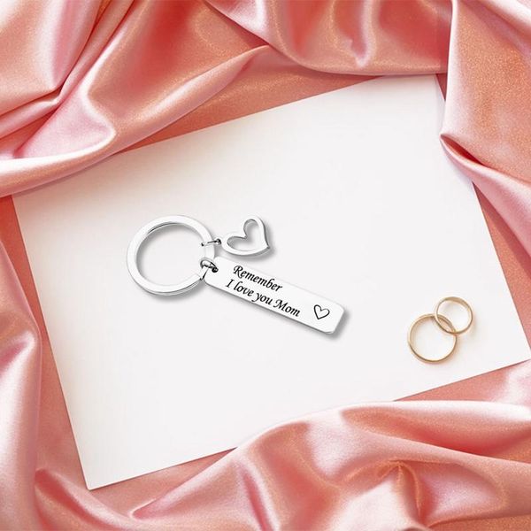 keychains mothers day gifts keychain for mom from daughter son remember i love you birthday family pendant keyring women her, Silver
keychains mothers day gifts keychain for mom from daughter son remember i love you birthday family pendant keyring women her, Silver