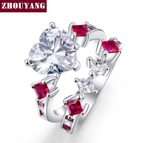 wedding rings princess style heart cut cubic zirconia silver color fashion party jewelry for women girl chirstmas gift zyr614, Slivery;golden
wedding rings princess style heart cut cubic zirconia silver color fashion party jewelry for women girl chirstmas gift zyr614, Slivery;golden