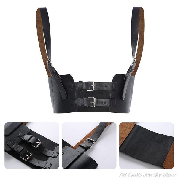 belts women faux leather waist belt crop vest harajuku gothic punk harness strap vintage underbust corset cincher m19 21, Black;brown
belts women faux leather waist belt crop vest harajuku gothic punk harness strap vintage underbust corset cincher m19 21, Black;brown