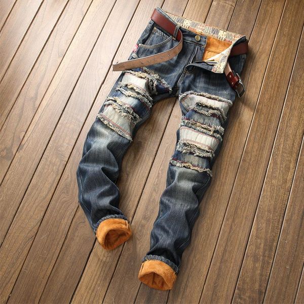 men's ripped designer jeans, sizes 28-38 40 japanese streetwear for fall/winter 2021 pants, Black
men's ripped designer jeans, sizes 28-38 40 japanese streetwear for fall/winter 2021 pants, Black