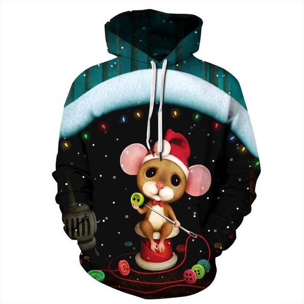 christmas mickey mouse pattern men s 3d printing hoodie visual impact party punk gothic round neck american sweatshirt hoodie, Black
christmas mickey mouse pattern men s 3d printing hoodie visual impact party punk gothic round neck american sweatshirt hoodie, Black