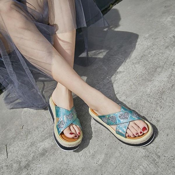 slippers mljuese 2021 women soft sheepskin summer open toe green color metal crystal platform wedges beaches sandals party dress, Black
slippers mljuese 2021 women soft sheepskin summer open toe green color metal crystal platform wedges beaches sandals party dress, Black
