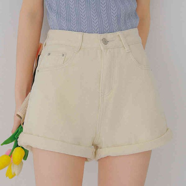 women's shorts summer denim for women high waist korean fashion crimping wide leg short jeans blue beige black color jpd4, White;black
women's shorts summer denim for women high waist korean fashion crimping wide leg short jeans blue beige black color jpd4, White;black
