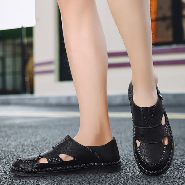 big size 38-45 casual sandals summer fisherman flip flops lady gentlemen sandy beach shoes luxurys designers men women, Black
big size 38-45 casual sandals summer fisherman flip flops lady gentlemen sandy beach shoes luxurys designers men women, Black