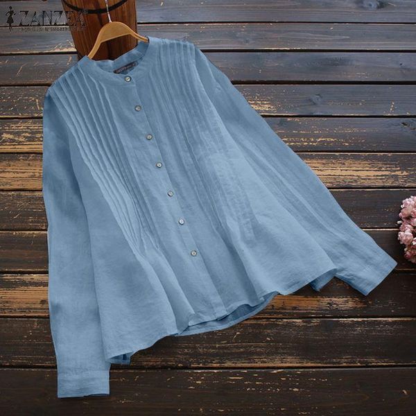 women's blouses & shirts 2022 kaftan pleated spring casual long sleeve blusas female button down tunic chemise, White
women's blouses & shirts 2022 kaftan pleated spring casual long sleeve blusas female button down tunic chemise, White