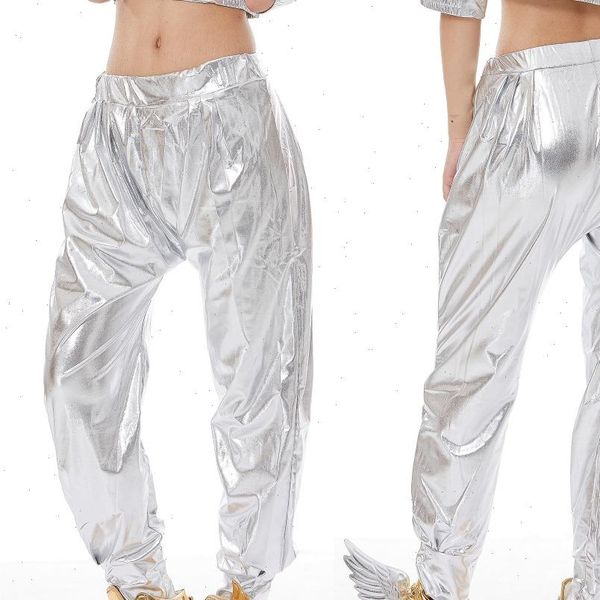stage performance dance pant, womens pant harem pants, big crotch silver plating hip hop spring summer sweatpants baggy trousers, Black;white
stage performance dance pant, womens pant harem pants, big crotch silver plating hip hop spring summer sweatpants baggy trousers, Black;white