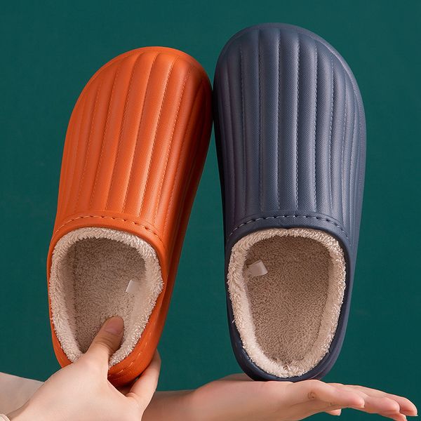 autumn and winter lovers waterproof upper cotton slippers eva material with inside to keep warm household antiskid, Black
autumn and winter lovers waterproof upper cotton slippers eva material with inside to keep warm household antiskid, Black