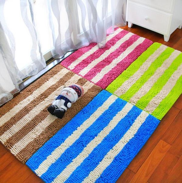 carpets colorful double color striped carpet bedroom kitchen living room ruges chenille fabric microfiber non-slip floor door mats
carpets colorful double color striped carpet bedroom kitchen living room ruges chenille fabric microfiber non-slip floor door mats