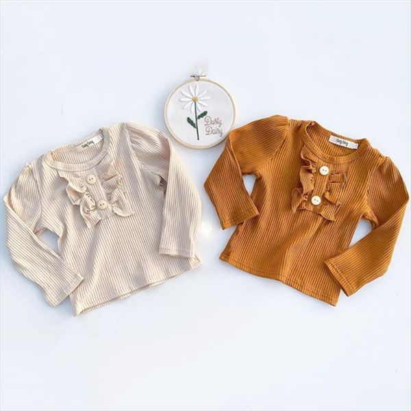 autumn warm toddler kids girls baby long sleeve solid color ruffle decoration button classic round neck spring clothing, Blue
autumn warm toddler kids girls baby long sleeve solid color ruffle decoration button classic round neck spring clothing, Blue