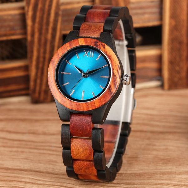 wristwatches fashion sapphire blue face wooden watches handmade full band quartz watch women's ladies dress clock, Slivery;brown
wristwatches fashion sapphire blue face wooden watches handmade full band quartz watch women's ladies dress clock, Slivery;brown