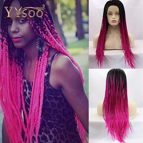 yysoo natural straight synthetic lace front micro braids wig ombre black to pink hand tied heat resistant braided wigs for women1
yysoo natural straight synthetic lace front micro braids wig ombre black to pink hand tied heat resistant braided wigs for women1