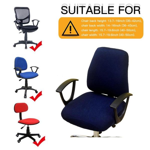 chair covers computer cover stretchable split armchair solid color seat for home office
chair covers computer cover stretchable split armchair solid color seat for home office