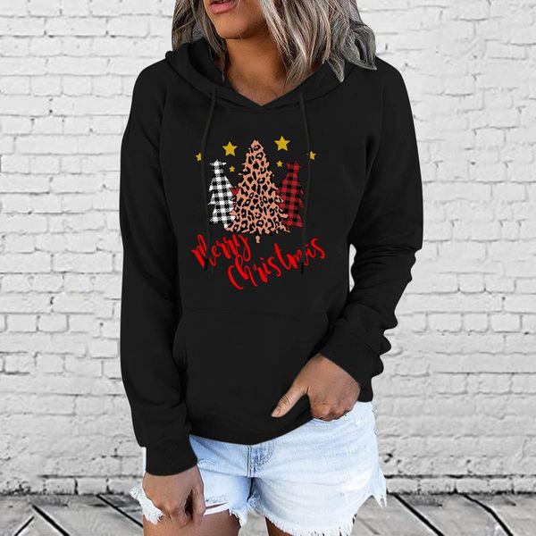 women's hoodies & sweatshirts christmas tree print hoodie long sleeve casual drawstring pocket sweatshirt harajuku aesthetic fleece 40, Black
women's hoodies & sweatshirts christmas tree print hoodie long sleeve casual drawstring pocket sweatshirt harajuku aesthetic fleece 40, Black