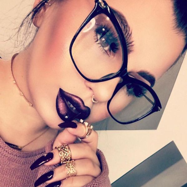 fashion sunglasses frames transparent glasses leopard optical for women square cat eye frame men eyeglasses eyewear, Black
fashion sunglasses frames transparent glasses leopard optical for women square cat eye frame men eyeglasses eyewear, Black