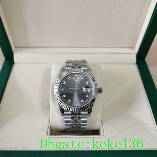 men wristwatches bp 41mm 126334 stainless 316l grey dial jubilee sapphire mechanical movement automatic mens watch luminescent watches with, Slivery;brown
men wristwatches bp 41mm 126334 stainless 316l grey dial jubilee sapphire mechanical movement automatic mens watch luminescent watches with, Slivery;brown