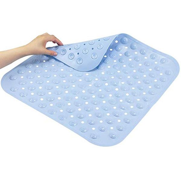 bath mats 48cm shower mat bathroom anti skid rubber with massage ball blue non slip pad for children
bath mats 48cm shower mat bathroom anti skid rubber with massage ball blue non slip pad for children