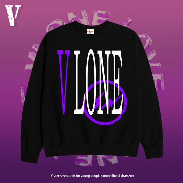 long 2021 brand v hoodie love tide co name fujiwara haoweinan spring and autumn minority design round neck purple big top, Black
long 2021 brand v hoodie love tide co name fujiwara haoweinan spring and autumn minority design round neck purple big top, Black