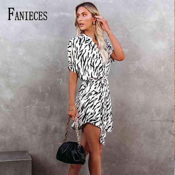 zebra print turn down collar shirt dress with belt loose irregular summer short sleeve v neck casual holiday vestido 210520, Black;gray
zebra print turn down collar shirt dress with belt loose irregular summer short sleeve v neck casual holiday vestido 210520, Black;gray