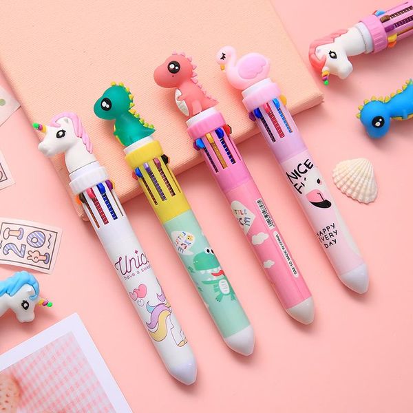 ballpoint pens fresh and 10 color hand account ball-point pen cartoon students stationery multifunctional press, Blue;orange
ballpoint pens fresh and 10 color hand account ball-point pen cartoon students stationery multifunctional press, Blue;orange