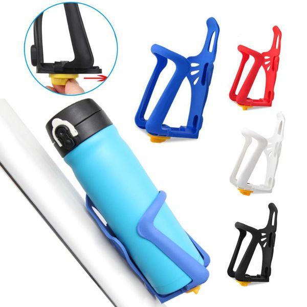 bicycle bottle holder lightweight adjustable plastic elastic drink cup water bracket drinking rack bottles & cages
bicycle bottle holder lightweight adjustable plastic elastic drink cup water bracket drinking rack bottles & cages