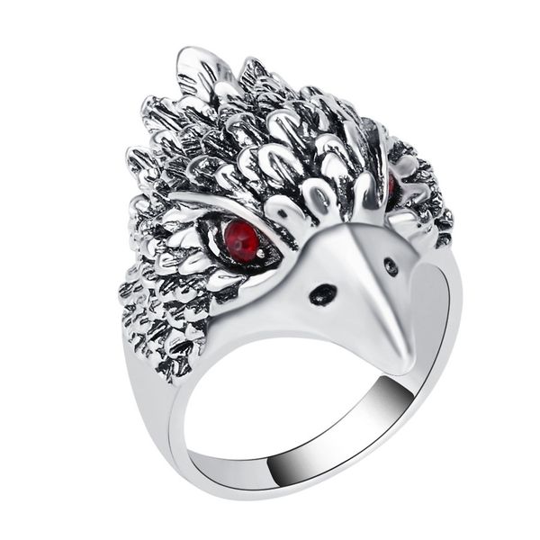 ancient silver plated index finger rings for men retro personalized eagle shape design ruby crystal ring fashions jewelry manufacturer suppl, Golden;silver
ancient silver plated index finger rings for men retro personalized eagle shape design ruby crystal ring fashions jewelry manufacturer suppl, Golden;silver