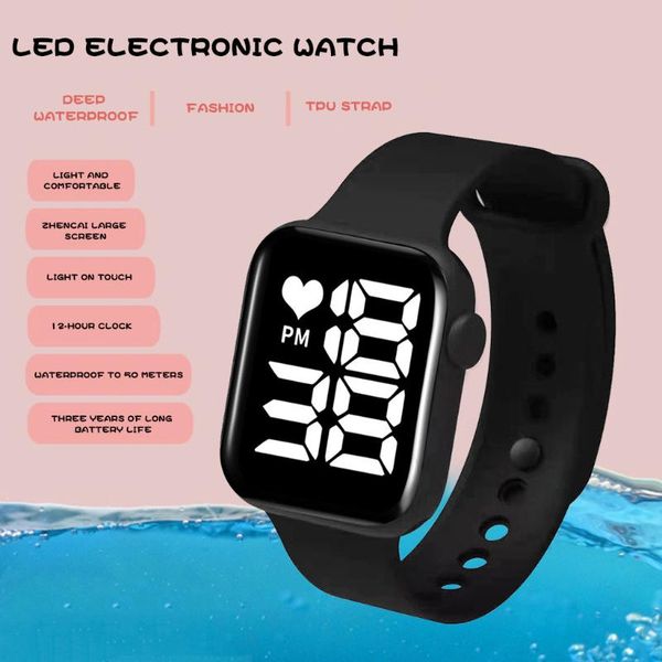 wristwatches men wrist digital watches casual electronic led sport water-proof women fashion simple children clock relogio masculion, Slivery;brown
wristwatches men wrist digital watches casual electronic led sport water-proof women fashion simple children clock relogio masculion, Slivery;brown