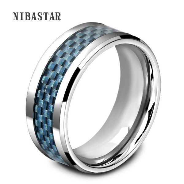 cluster rings cool men masonic stainless steel wedding for jewelry with blue carbon fiber 8mm wide, Golden;silver
cluster rings cool men masonic stainless steel wedding for jewelry with blue carbon fiber 8mm wide, Golden;silver
